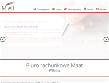 Tablet Screenshot of br-maat.pl